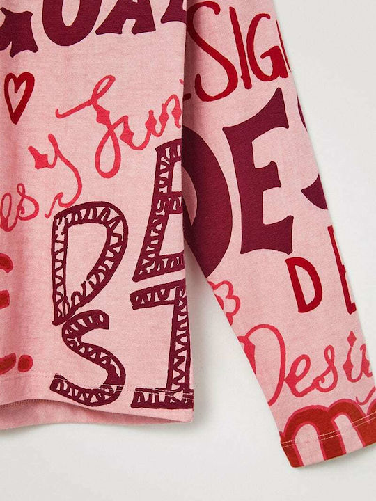 Kids' Shirt Long Sleeve Pink