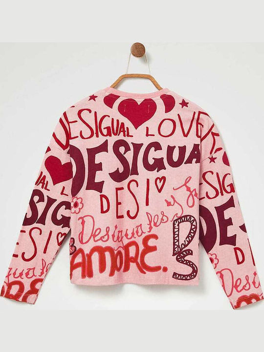 Kids' Shirt Long Sleeve Pink