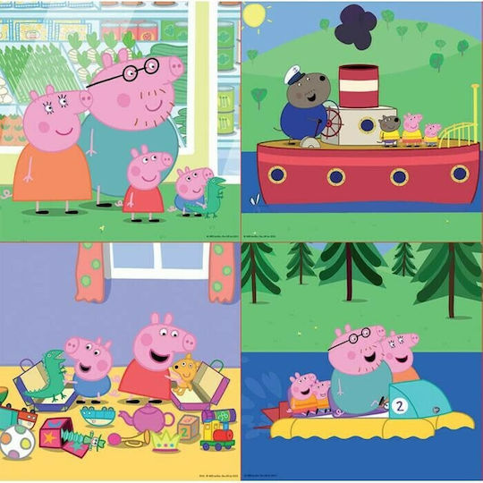 Puzzle pentru Copii Progressive Peppa pentru 3+ ani+ Ani 43buc Educa