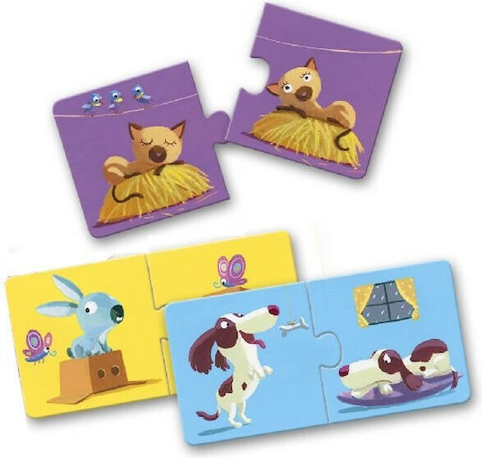 Kids Puzzle Opposites for 2+ years+ Years 12pcs Djeco
