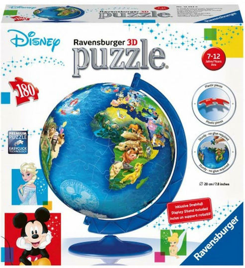 Puzzleball Disney Classics Globe 180 buc Ravensburger