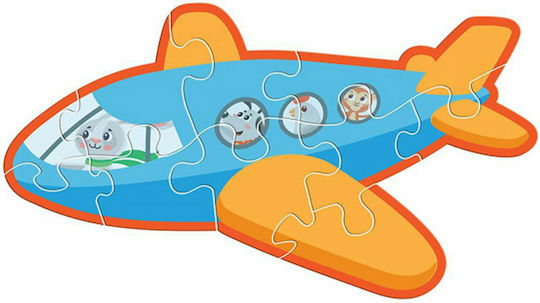 Παιδικό Puzzle Vehicles για 3+ Ετών 28pcs Luna