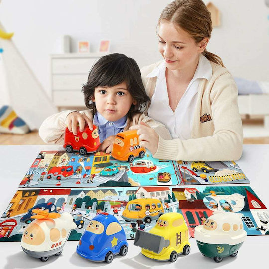 Wooden Kids Puzzle School Bus for 3+ years+ Years 24pcs Top Bright