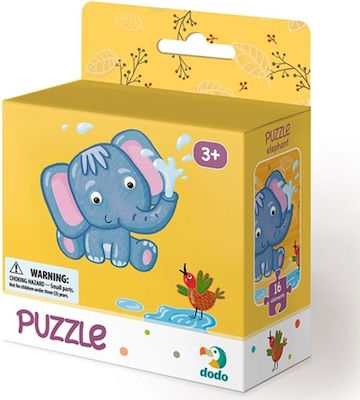 Kids Puzzle Ελέφαντας for 3++ Years 16pcs Dodo