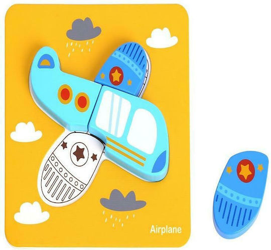 Ξύλινο Παιδικό Puzzle Μέσα Μεταφοράς 33pcs Tooky Toys