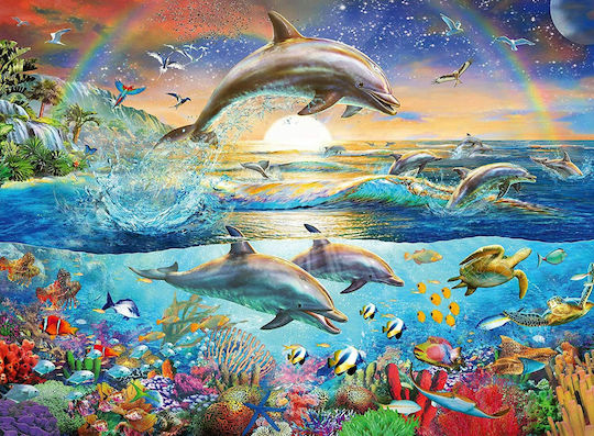 Παιδικό Puzzle Δελφίνια για 9+ Ετών 300pcs Ravensburger