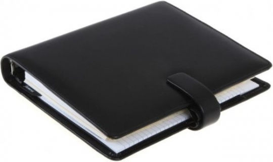 Filofax Metropol Α5 Weekly Organizer Black Leather 20.5x23.5cm