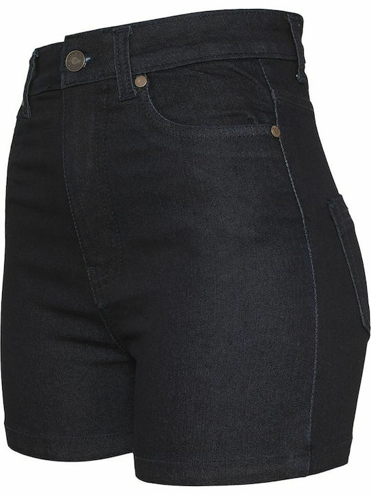 Γυναικείο Τζιν Ψηλόμεσο Σορτς Dark Blue Denim