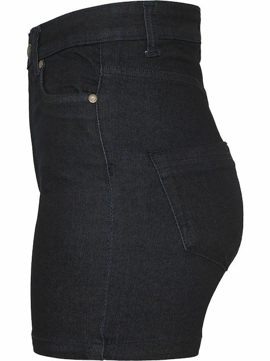Γυναικείο Τζιν Ψηλόμεσο Σορτς Dark Blue Denim