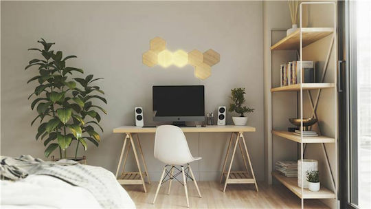 Nanoleaf WiFi Dekorative Lampe Sechseck Beige 7Stück