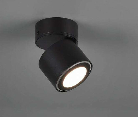 Trio Lighting Taurus Monos LED Alb Cald Spot în Culoare Negru