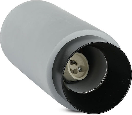 V-TAC VT-865 Einzel Spot mit Fassung GU10 in Schwarz Farbe