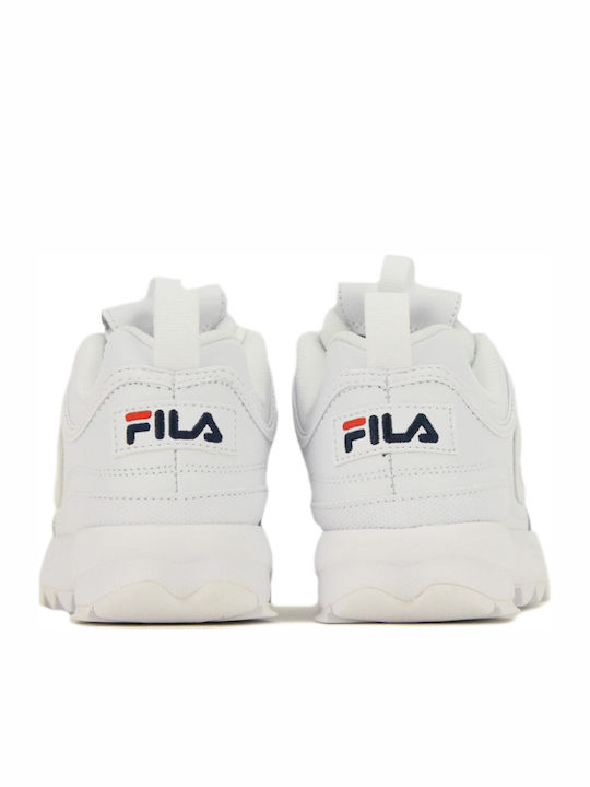 Disruptor II Premium Kids Sneakers White