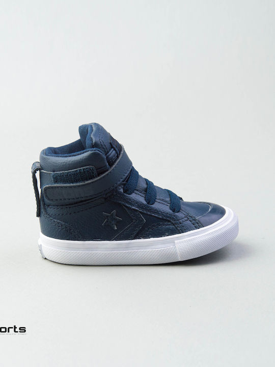 Chuck Taylor All Star Pro Blaze Strap Детски Маратонки High с Велкро Тъмносини