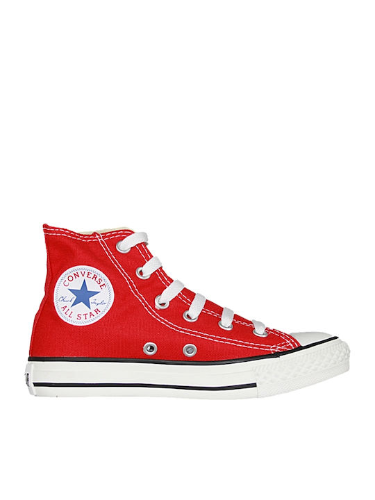 CHUCK TAYLOR ALL STAR Παιδικά Sneakers High Κόκκινα