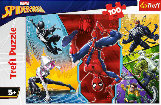Kids Puzzle Spiderman Upside Down for 5+ years+ Years 60pcs Trefl