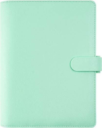 Filofax Saffiano Personal Organizer Green Leather