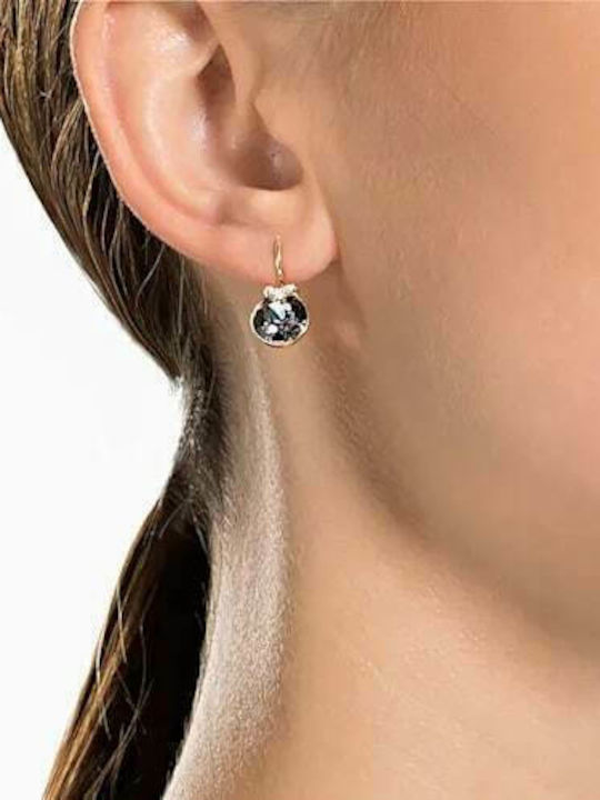 Swarovski Bella V Earrings Gold Plated with Stones