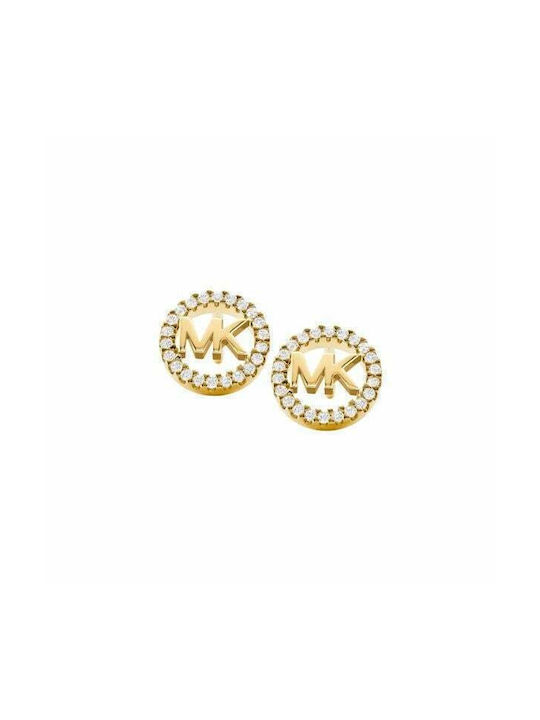 Michael Kors Earrings made of Silver Gold Plated with Stones