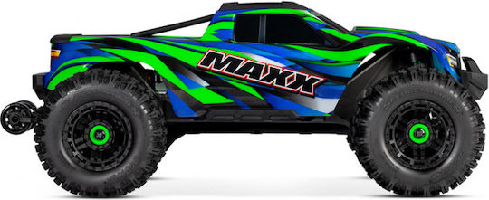 Traxxas MAXX with WideMAXX Τηλεκατευθυνόμενο Αυτοκίνητο Monster Truck 4WD Πράσινο