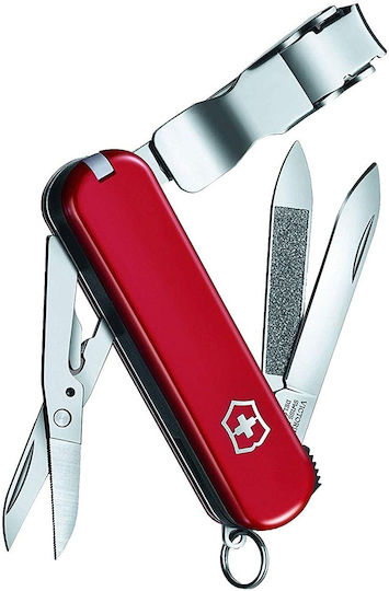 Victorinox Нокторезачка 580 Швейцарско Армейско Ножче Червен
