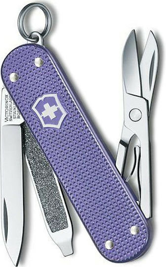 Victorinox Classic SD Швейцарско Армейско Ножче Лилаво
