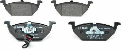 Bosch Brake Pad Front 4pcs for Skoda Octavia / Yeti Volkswagen Bora / Golf