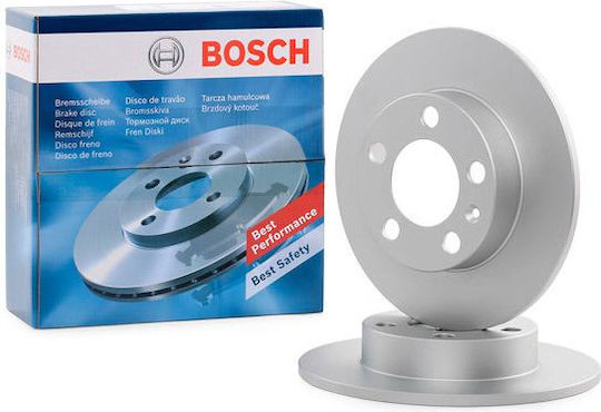 Bosch Brake Disc Rear 1pcs for Audi A2 / A3 / TT Seat Ibiza / Leon Skoda Fabia / Octavia / Rapid