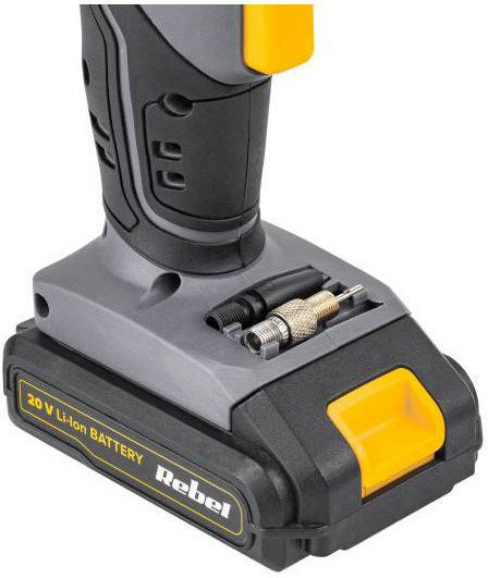 Rebel Τρόμπα Αυτοκινήτου RB-1060 100PSI Επαναφορτιζόμενη χωρίς Μπαταρία 20V