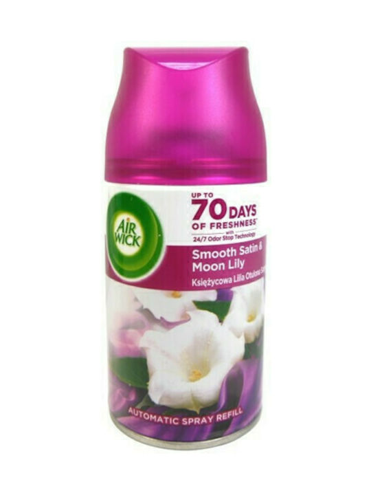Airwick Refill for Spray Device Freshmatic Refill with Fragrance Smooth Satin & Moon Lilly 250ml