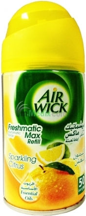 Airwick Refill for Spray Device Refill with Fragrance Sparkling Citrus 250ml