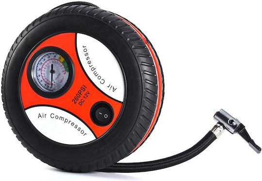 Τρόμπα Αυτοκινήτου 260PSI με Καλώδιο Αναπτήρα 12V