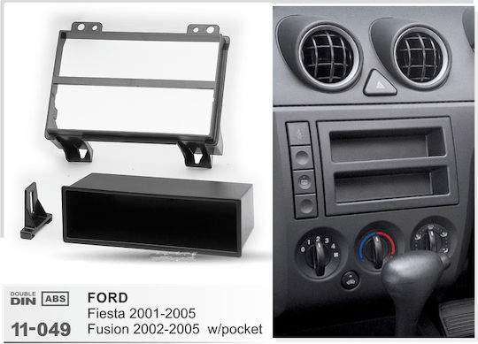 Панел на вратата 2 Din за Ford Fiesta / Fusion 2002-2005