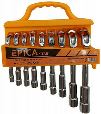 Epica Star Set Key Socket Wrench 9pcs