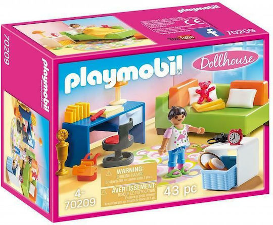 Playmobil Dollhouse Πολυτελές Λουτρό με Μπανιέρα για 4 ετών