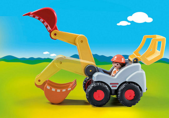 Playmobil 123 Încărcător Excavator pentru 1.5+ ani