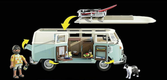 Playmobil Volkswagen T1 Camping Bus Special Edition за 5-99 години