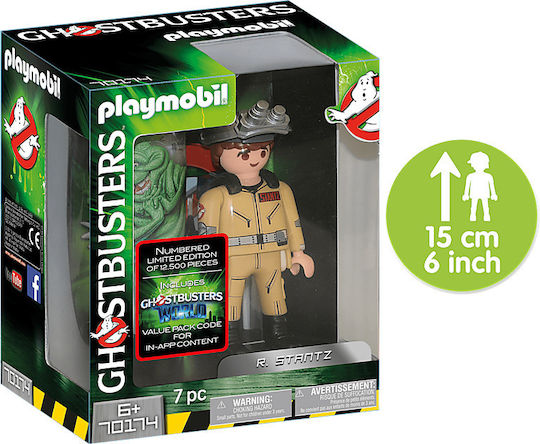 Playmobil Ghostbusters Collection Figure R. Stantz for 6+ years old years old