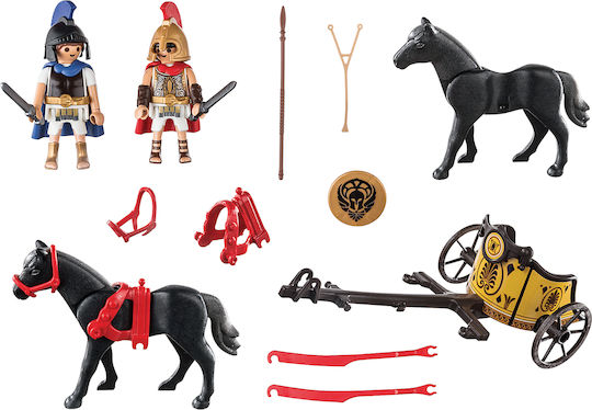 Playmobil History Achilles and Patroclus with Chariot for 4+ years old years old