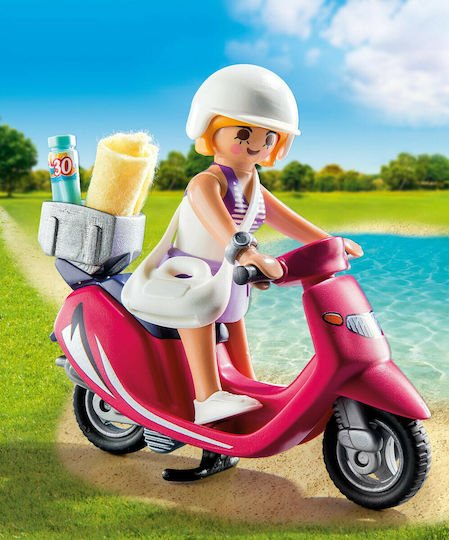 Playmobil Special Plus Κορίτσι με Σκούτερ για 4+ ετών