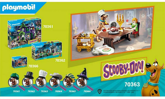 Playmobil Скуби-Ду Dinner with Shaggy за 5+ години години
