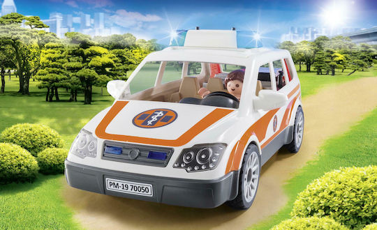 Playmobil Живот в града Emergency Car with Light & Sound за 4+ години години