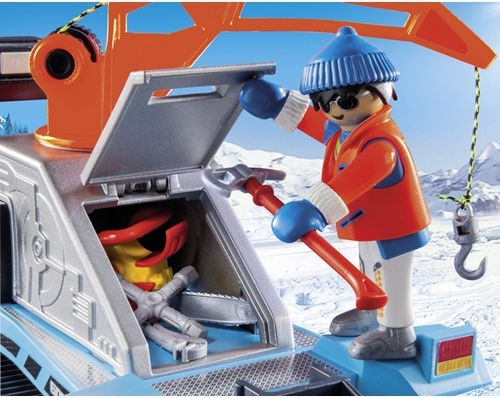 Playmobil Family Fun Snow Plow pentru 4+ ani ani