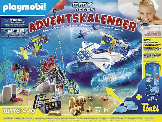 Playmobil City Action Advent Calendar X-mas for 4-10 years old