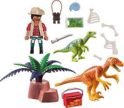 Playmobil Куфарче Динозаври Dino Explorer Carry Case за 4+ години години