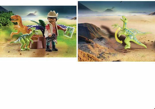Playmobil Куфарче Динозаври Dino Explorer Carry Case за 4+ години години