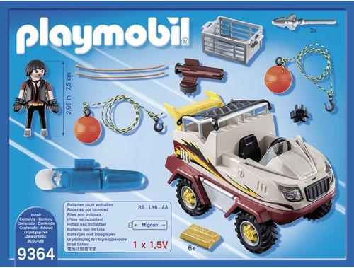 Playmobil City Action Amphibious Truck for 5+ years years old