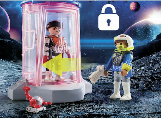 Playmobil Super Set Galaxy Police Prison για 4 ετών