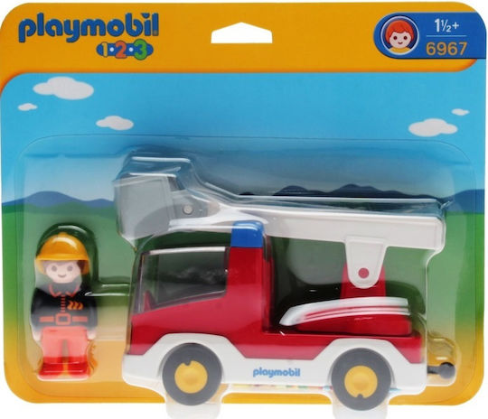 Playmobil 123 Ladder Unit Fire Truck for 1.5+ years years old