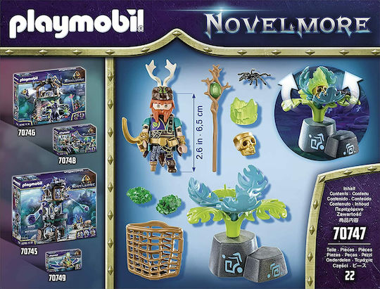 Playmobil Novelmore Plant Magician for 4-10 years old